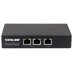 Intellinet 561266 commutateur réseau Non-géré Gigabit Ethernet (10/100/1000) Connexion Ethernet, supportant l'alimentation via ce port (PoE) Noir