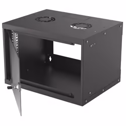Intellinet 714143 étagère 6U Rack monté sur le mur Noir