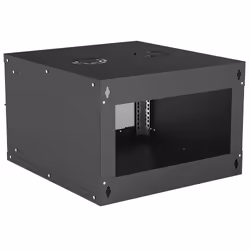 Intellinet 714785 étagère 6U Rack monté sur le mur Noir