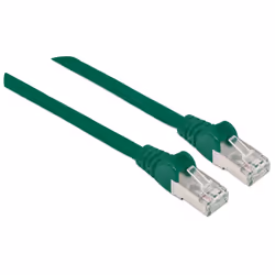 Intellinet Cat6A, S/FTP, 3m câble de réseau Vert S/FTP (S-STP)