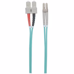 Intellinet 750158 câble de fibre optique 2 m LC SC OM3 Couleur aqua (750158) - Vue supplémentaire 4