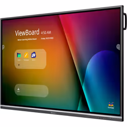 Viewsonic IFP7550-5 tableau blanc interactif et accessoire 190,5 cm (75") 3840 x 2160 pixels Écran tactile Noir HDMI - Vue supplémentaire 3