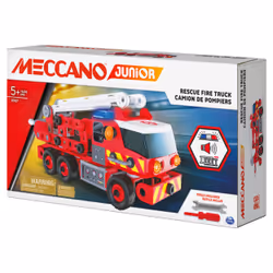 Meccano - CAMION DE POMPIERS JUNIOR - Jeu de Construction Avec Sons, Lumières Et Outils - Camion de pompiers de 150 pièces - Jouet Enfant 5 Ans Et + - Fabriqué en France - Vue supplémentaire 7