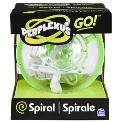 Spin Master Games PERPLEXUS - PERPLEXUS GO! - Labyrinthe Parcours 3D Avec 35 Défis - Jeu d'Action et Réflexe - Casse tete enfant - Vertus Pédagogiques - Jouet Enfant 8 Ans et + - Coloris Modèle Aléatoire