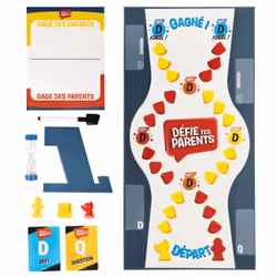 Games DÉFIE TES PARENTS - Nouvelle Edition du Jeu de Société où Parents et Enfants s'affrontent - Un Jeu de Plateau Convivial pour toute la Famille avec Questions et Défis Amusants - Jeu Enfant 6 Ans et + - Vue supplémentaire 2