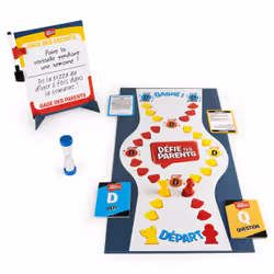 Games DÉFIE TES PARENTS - Nouvelle Edition du Jeu de Société où Parents et Enfants s'affrontent - Un Jeu de Plateau Convivial pour toute la Famille avec Questions et Défis Amusants - Jeu Enfant 6 Ans et + - Vue supplémentaire 3