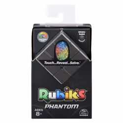 Spin Master Rubik's CUBE 3x3 PHANTOM - Jeu Casse-Tête Adulte et Enfant 3X3 - Puzzle Correspondance - Couleurs Se Révèlent À La Chaleur - Technologie Avancée - Cube Résolution De Problème - Jouet Enfant 8 Ans Et + - Vue supplémentaire 2