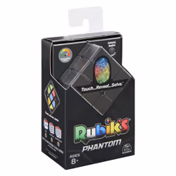 Spin Master Rubik's CUBE 3x3 PHANTOM - Jeu Casse-Tête Adulte et Enfant 3X3 - Puzzle Correspondance - Couleurs Se Révèlent À La Chaleur - Technologie Avancée - Cube Résolution De Problème - Jouet Enfant 8 Ans Et + - Vue supplémentaire 9