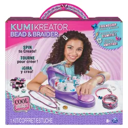 Cool Maker - KUMI KREATOR 3 EN 1 - Machine Création 2 Colliers & 5 Bracelets - Utilisation Simple En Sécurité - Tendance Fun & Facile - Accessoires Inclus - Jouet Enfant 8 Ans et + - Loisirs Créatifs