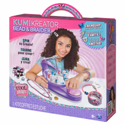 Cool Maker - KUMI KREATOR 3 EN 1 - Machine Création 2 Colliers & 5 Bracelets - Utilisation Simple En Sécurité - Tendance Fun & Facile - Accessoires Inclus - Jouet Enfant 8 Ans et + - Loisirs Créatifs - Vue supplémentaire 8