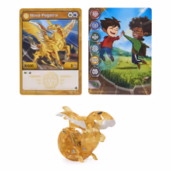 Bakugan LEGENDS 2023 - PACK 1 NOVA SAISON 5 - 1 Bille Nova Lumineuse Et 2 Cartes Collection - Dessin Animé - Jouet Enfant 6 Ans Et + - Modèle Aléatoire - Vue supplémentaire 2