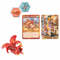 Bakugan LEGENDS 2023 - PACK 1 PLATINUM SAISON 5 - 1 Bille En Métal Avec 2 Bakucores Et 2 Cartes Collection - Dessin Animé - Jouet Enfant 6 Ans Et + - Modèle Aléatoire - Vue supplémentaire 2