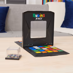 Games RUBIK'S RACE - Jeu de Casse-Tête Coloré Rubik's - Jeu de société Classique 3X3 - Stratégie Ultime Face à Face - Jeu pour Deux Joueurs - Jeux de société - Jouet Enfant 7 Ans et + - Vue supplémentaire 2