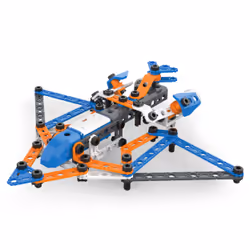 Meccano - BARIL 150 PIECES JUNIOR - 5 Modèles Différents A Construire - Jeu de Construction Avec 2 Outils - Alternative Aux Ecrans - Jouet Enfant 5 Ans Et + - Vue supplémentaire 5