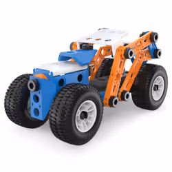 Meccano - BARIL 150 PIECES JUNIOR - 5 Modèles Différents A Construire - Jeu de Construction Avec 2 Outils - Alternative Aux Ecrans - Jouet Enfant 5 Ans Et + - Vue supplémentaire 8