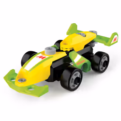 Meccano - MES PREMIÈRES CONSTRUCTIONS JUNIOR - Voiture de course, Moto, Hélicoptère ou Bulldozer - Jeu de Construction - 6055090 - Modèle aléatoire - Jouet Enfant 5 Ans et + - Vue supplémentaire 2