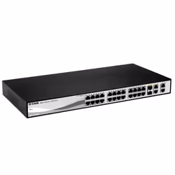 D-Link DES-1210-28, Géré, L2, Full duplex, Grille de montage, 1U