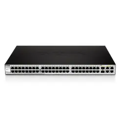 D-Link DES-1210-52 commutateur réseau Géré L2 1U Noir