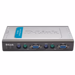 D-Link DKVM-4U commutateur écran, clavier et souris Gris, Argent - Vue supplémentaire 5