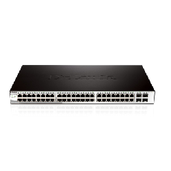 D-Link DGS-1210-52 commutateur réseau Géré L2 Gigabit Ethernet (10/100/1000) Noir 1U