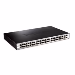 D-Link DGS-1210-52 commutateur réseau Géré L2 Gigabit Ethernet (10/100/1000) Noir 1U
