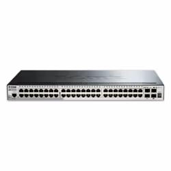 D-Link DGS-1510-52X, Géré, L3, Gigabit Ethernet (10/100/1000), Full duplex, Grille de montage, 1U