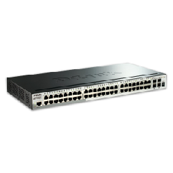 D-Link DGS-1510-52X commutateur réseau Géré L3 Gigabit Ethernet (10/100/1000) Noir 1U