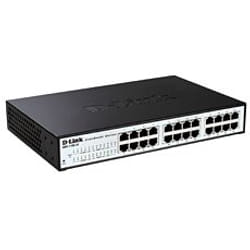 D-Link EasySmart Géré L2 Gigabit Ethernet (10/100/1000) Connexion Ethernet, supportant l'alimentation via ce port (PoE) Noir, Gris