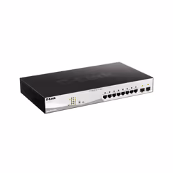 D-Link DGS-1210-10MP, Géré, L2/L3, Gigabit Ethernet (10/100/1000), Full duplex, Connexion Ethernet, supportant l'alimentation ...