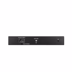 D-Link DGS-1010MP commutateur réseau Non-géré Gigabit Ethernet (10/100/1000) Connexion Ethernet, supportant l'alimentation via ce port (PoE) 1U Noir