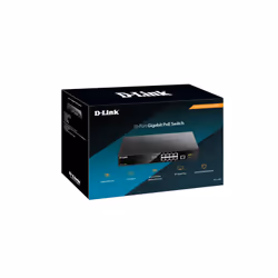 D-Link DGS-1010MP commutateur réseau Non-géré Gigabit Ethernet (10/100/1000) Connexion Ethernet, supportant l'alimentation via ce port (PoE) 1U Noir - Vue supplémentaire 4