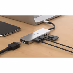 D-Link DUB-M530 station d'accueil Avec fil USB 3.2 Gen 1 (3.1 Gen 1) Type-C Aluminium, Noir (DUB-M530) - Vue supplémentaire 4
