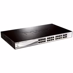 Commutateur Gigabit Ethernet PoE 28 ports D-Link DGS-1210-28P/E