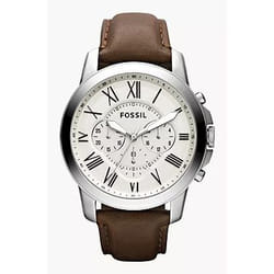 Fossil FS4735 montre Montre bracelet Mâle Quartz Argent