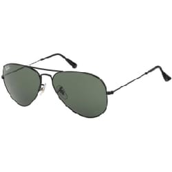 RAY-BAN Lunettes de Soleil Aviator Classic RB3025 Noir Mixte