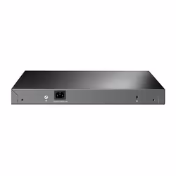 TP-Link T2600G-28MPS (TL-SG3424P) Géré L2 Gigabit Ethernet (10/100/1000) Connexion Ethernet, supportant l'alimentation via ce port (PoE) 1U Noir