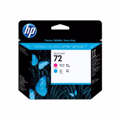 HP 72 tête d'impression cyan et magenta, Encre à colorant, 1 pièce(s)