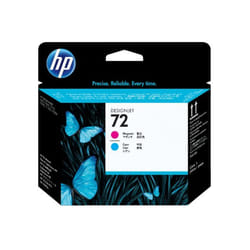 HP 72 tête d'impression cyan et magenta