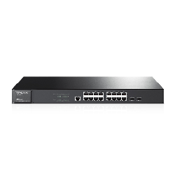 TP-Link TL-SG3216 commutateur réseau Géré L2 Gigabit Ethernet (10/100/1000) Noir