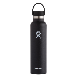 Hydro Flask Standard Mouth Utilisation quotidienne 710 ml Acier inoxydable Noir