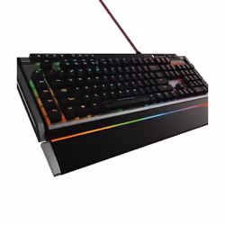 Patriot Memory Viper V770, Taille réelle (100 %), Avec fil, USB, Clavier mécanique, LED RGB, Noir