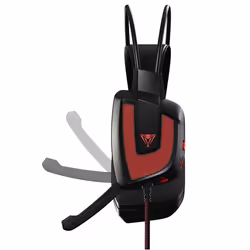 Patriot Memory Viper V360 Casque Avec fil Arceau Jouer Noir, Rouge - Vue supplémentaire 4