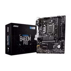 MSI B460M PRO carte mère Intel B460 LGA 1200 micro ATX - Vue supplémentaire 2
