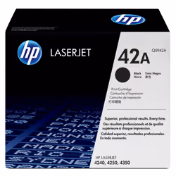 HP 42A toner LaserJet noir authentique, 10000 pages, Noir, 1 pièce(s)