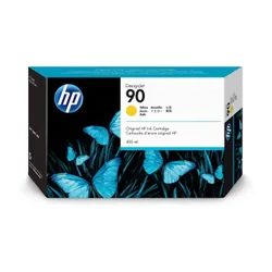 HP 90 3-pack 400-ml Yellow DesignJet Ink Cartridges cartouche d'encre 3 pièce(s) Original Jaune