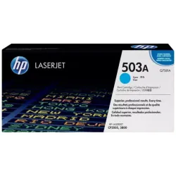 HP 503A toner LaserJet cyan authentique