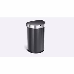 simplehuman ST2021 poubelle 45 L Autres Acier inoxydable Noir - Vue supplémentaire 2