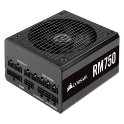 Corsair RM750 unité d'alimentation d'énergie 750 W 20+4 pin ATX ATX Noir (CP-9020195-EU)
