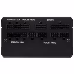 Corsair RM750 unité d'alimentation d'énergie 750 W 20+4 pin ATX ATX Noir (CP-9020195-EU) - Vue supplémentaire 4