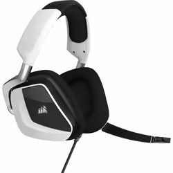 Corsair VOID ELITE USB Casque Avec fil Arceau Jouer Noir, Blanc